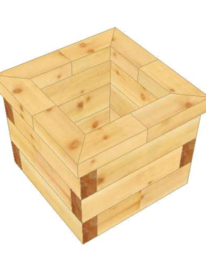 Hochbeet/Gartenbeet für Gemüse, Kräuter und Pflanzen